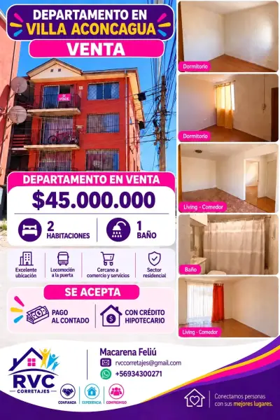 Departamento en venta en Villa Aconcagua - miniatura 1