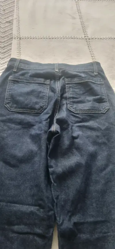 Jeans azul oscuro H&M para mujer - miniatura 2