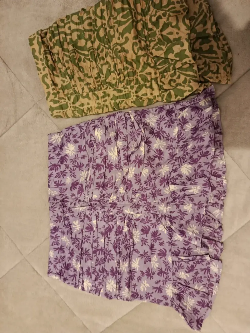 Faldas cortas estampadas para mujer