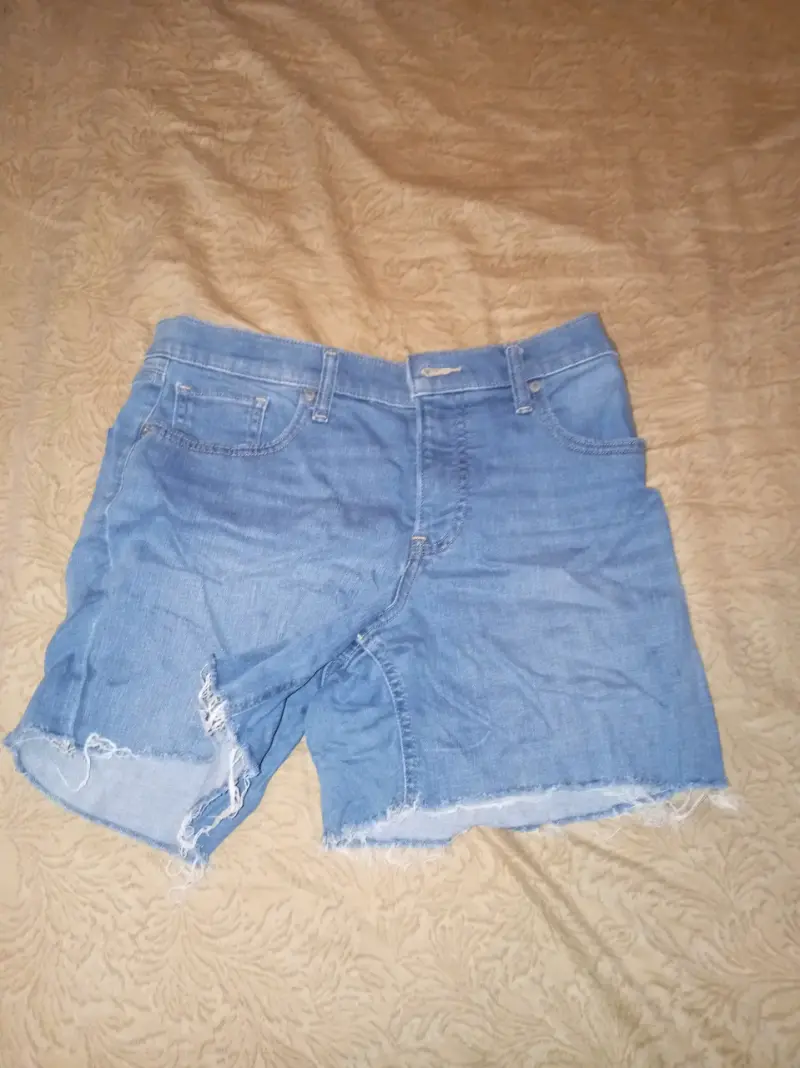 Shorts de mezclilla azul - 1