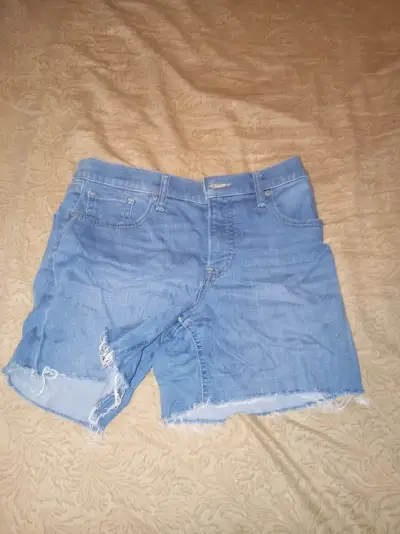 Shorts de mezclilla azul - miniatura 1
