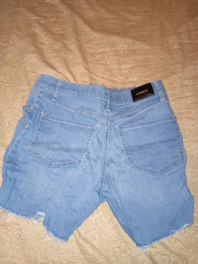 Shorts de mezclilla azul - 2