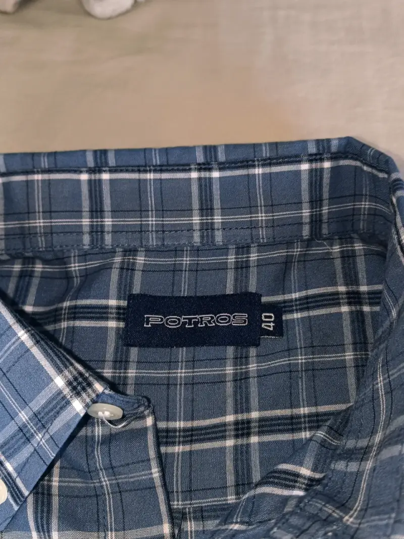 Camisa a cuadros Potros - 3