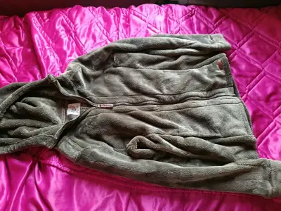 Chaqueta de polar verde Maui & Sons talla M - miniatura 1