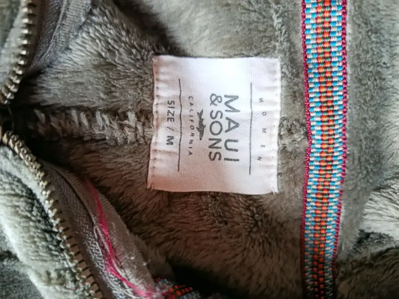 Chaqueta de polar verde Maui & Sons talla M - 2