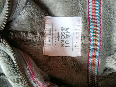 Chaqueta de polar verde Maui & Sons talla M - miniatura 2