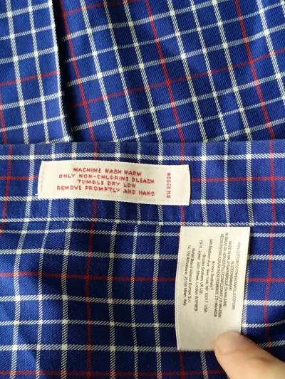 Camisa de cuadros Brooks Brothers - miniatura 4