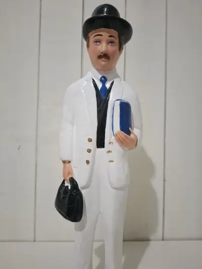 Figura de San Gregorio Hernandez  blanco 35 cm - miniatura 3