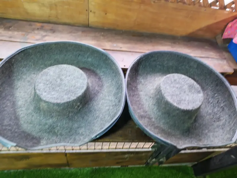 Cama para mascotas de fieltro gris con cierre - 2