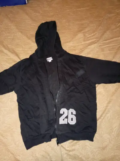 Polerón con capucha negro Montana Sport talla XL - miniatura 1