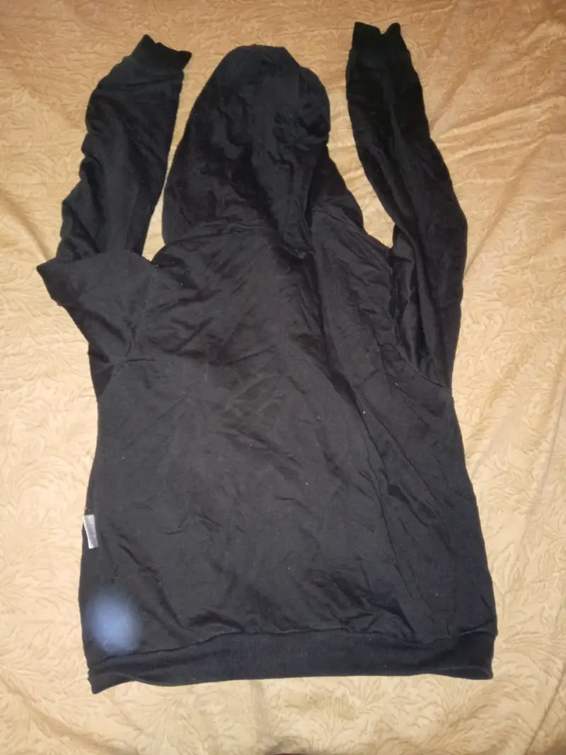 Polerón con capucha negro Montana Sport talla XL - 2