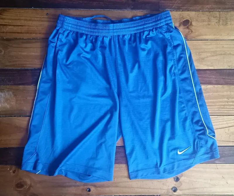 Shorts / Jorts baggy azules Nike talla XL - 1