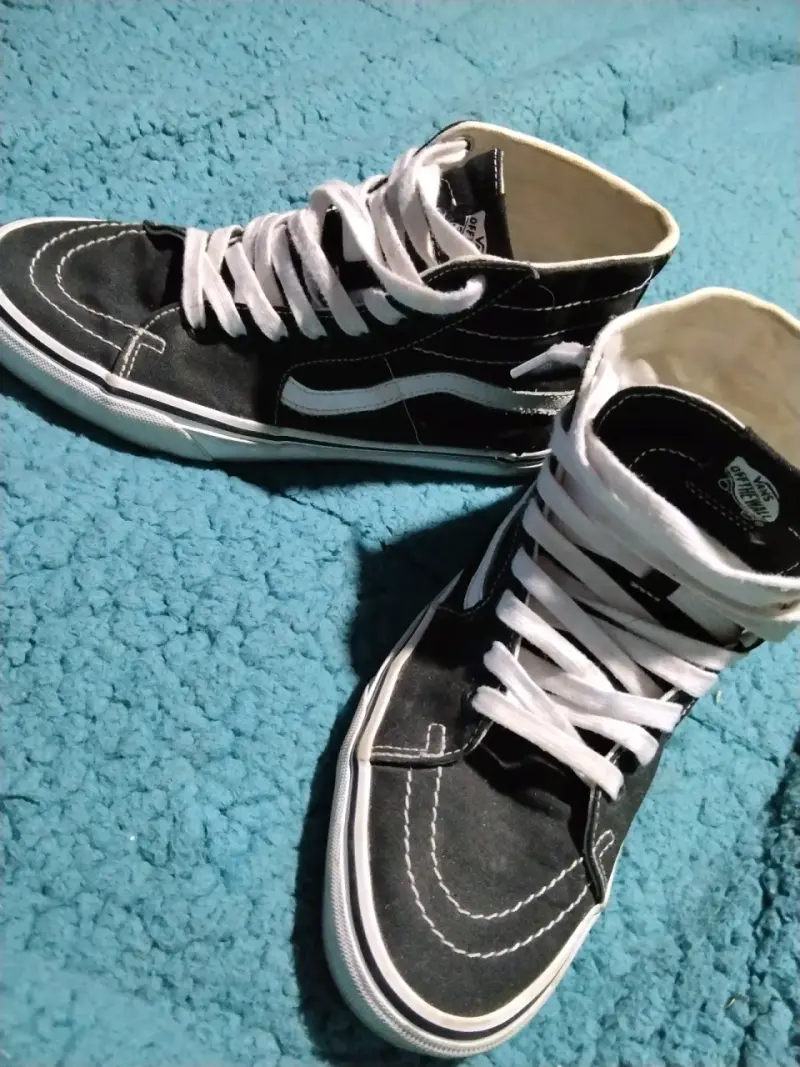 Zapatillas Vans Sk8-Hi negras de caña alta - 3