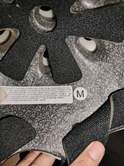 Casco de protección gris para ciclismo Darkstar - miniatura 3