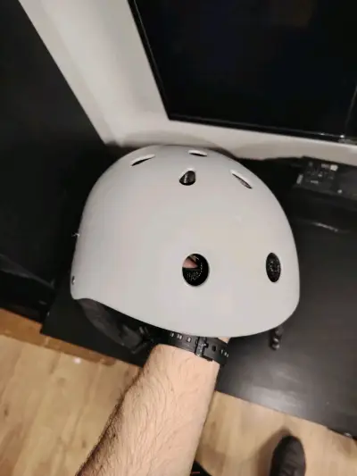 Casco de protección gris para ciclismo Darkstar - miniatura 5