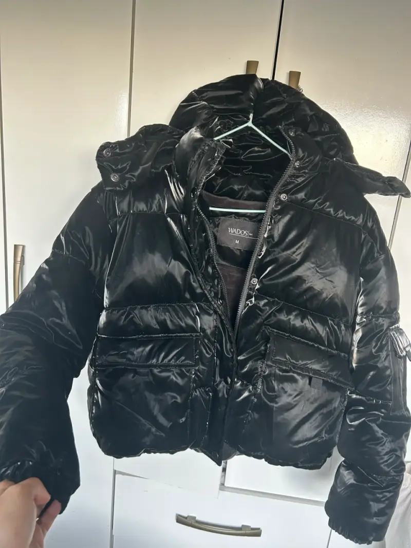 Chaqueta acolchada negra Wados para mujer