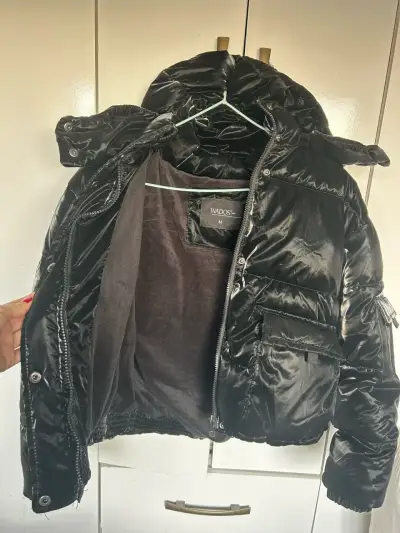 Chaqueta acolchada negra Wados para mujer - miniatura 2