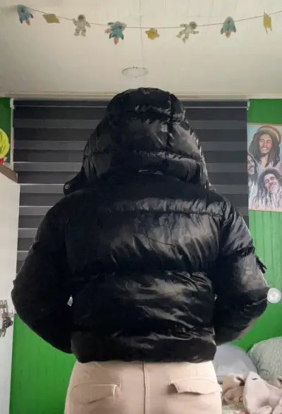 Chaqueta acolchada negra Wados para mujer - miniatura 5