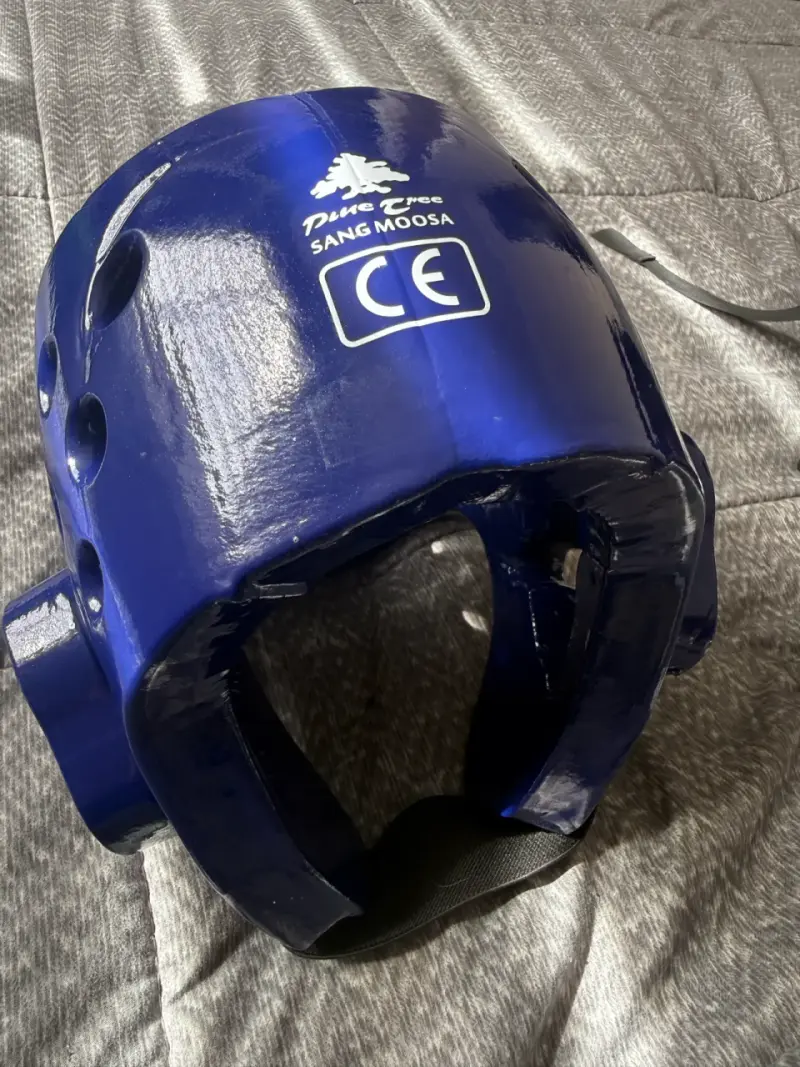 Casco de Taekwondo Azul World Taekwondo - 2