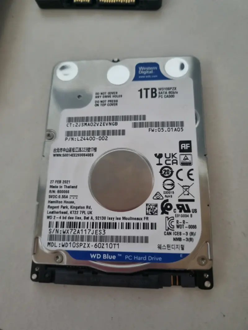 HDD 1TB Western Digital WD10SPZX - 1