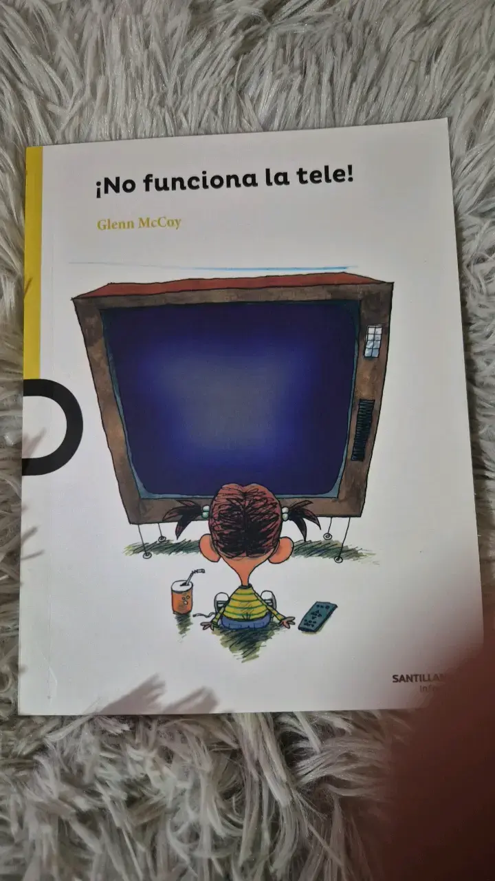 Libro infantil '¡No funciona la tele!' de Glenn McCoy