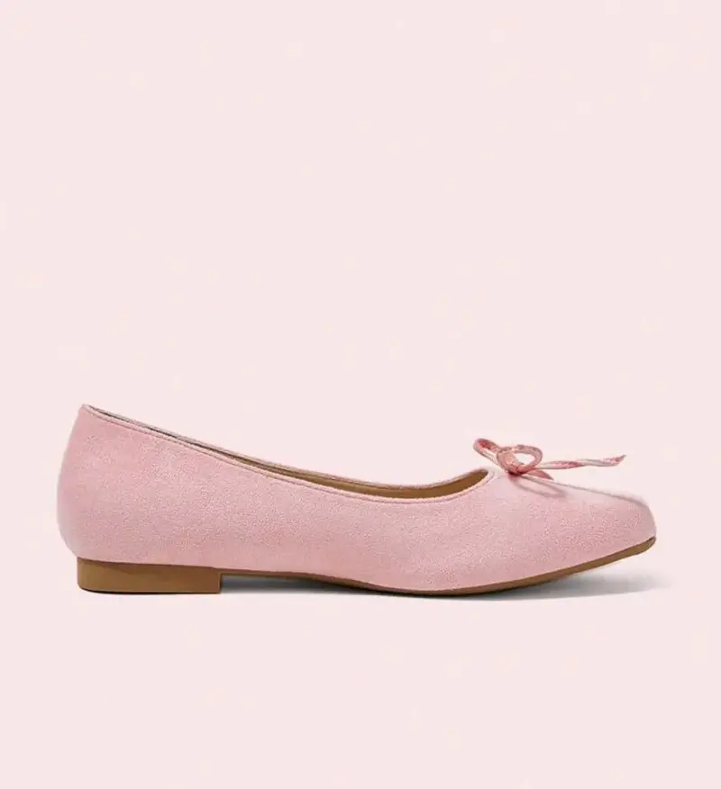 Bailarinas Rosadas con Lazo para Mujer - 3