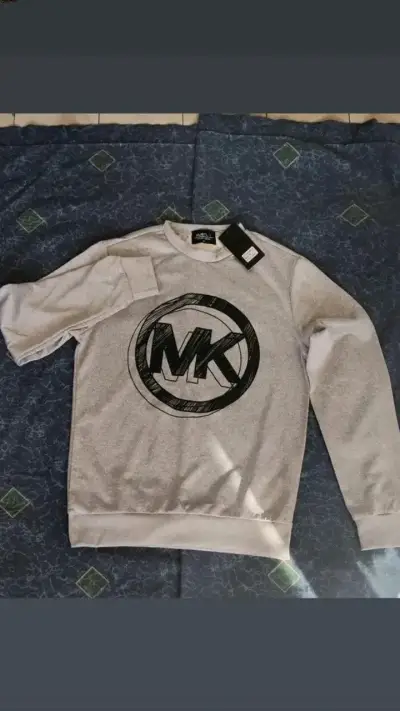 Polerón gris con logo MK - miniatura 1