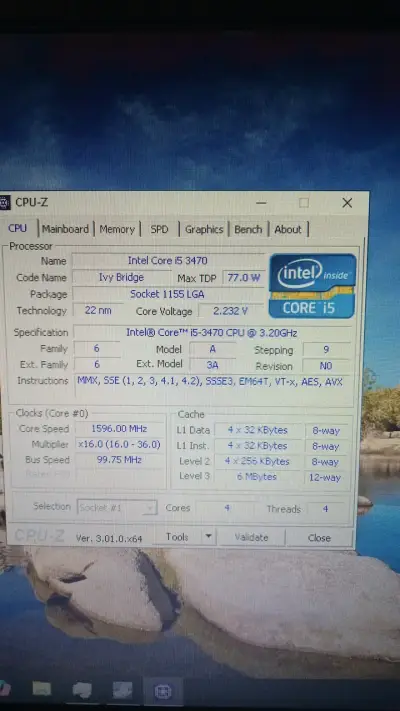 PC computador barato Intel Core i5 3th con 500 gb - miniatura 2
