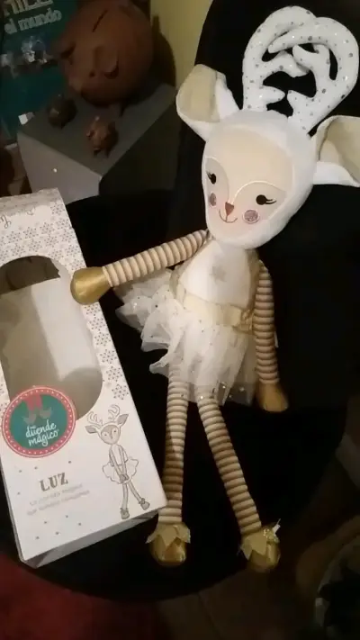 Muñeca de Tela Luz con Vestido de Tul - miniatura 1