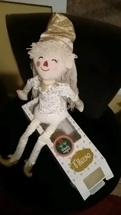 Muñeco Duende Mágico Nieve decorativo - miniatura 2