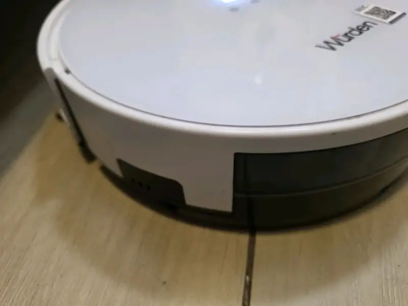 Robot aspiradora Wurden blanco con control remoto - 3
