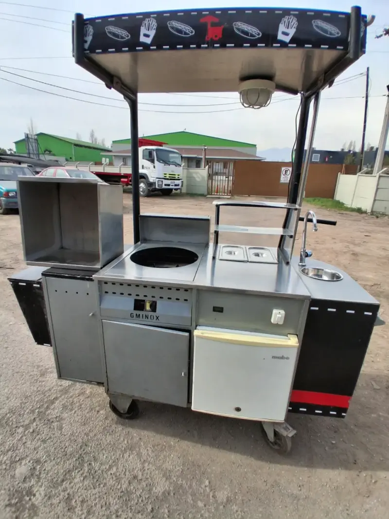 Carro de Comida Rápida con cocina y Lavamanos - 2