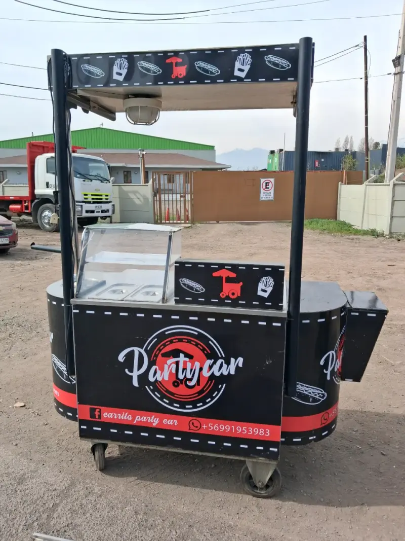 Carro de Comida Rápida con cocina y Lavamanos - 6