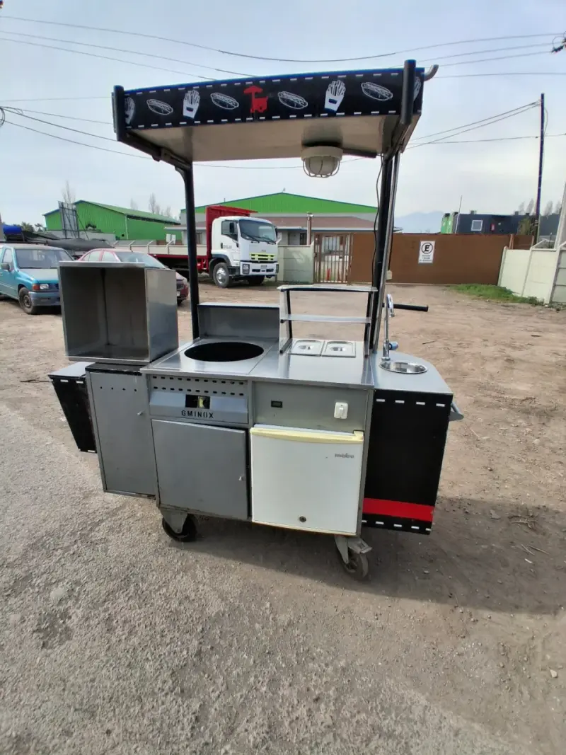Carro de Comida Rápida con cocina y Lavamanos - 7