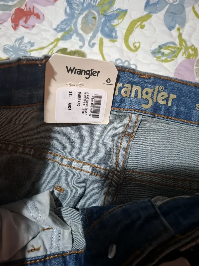 Jeans Wrangler Talla 44 Azul - 3
