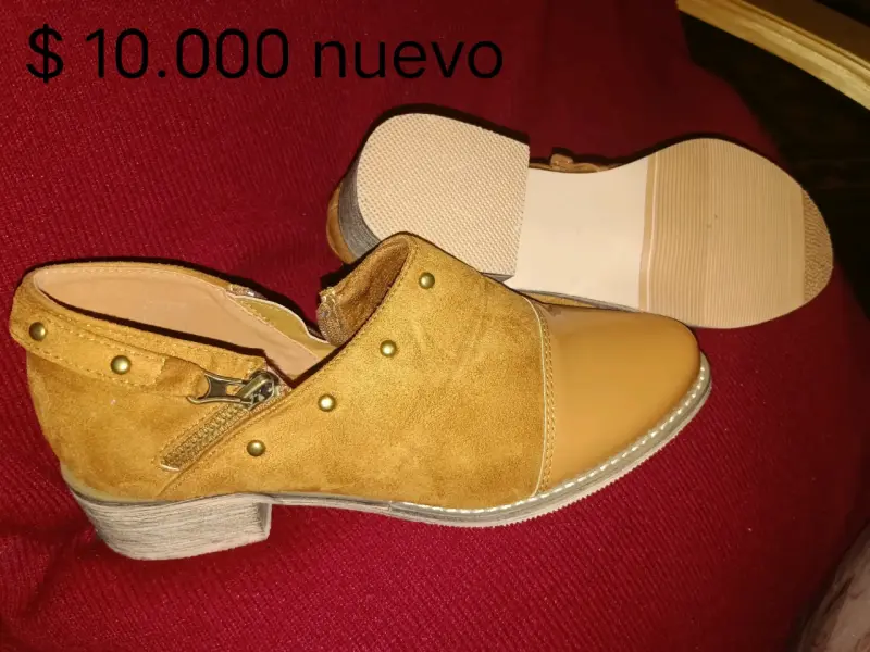 Botines de tacón alto negros nuevos talla 38 - 2