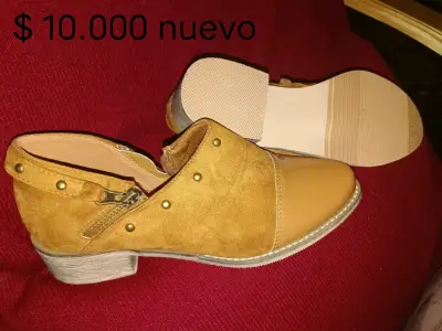 Botines de tacón alto negros nuevos talla 38 - miniatura 2