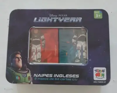 Juego De Cartas Naipe Inglés Lightyear 108 Cartas - miniatura 1