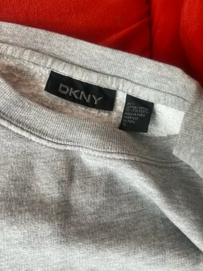 Polerón gris DKNY - miniatura 3
