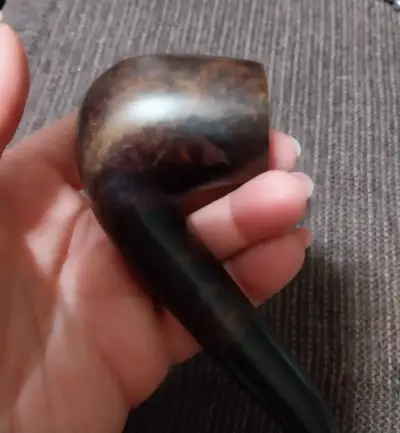 Pipa de fumar de madera clásica - miniatura 3