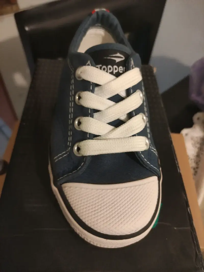 Zapatillas Topper para niños talla 28 azul - 2