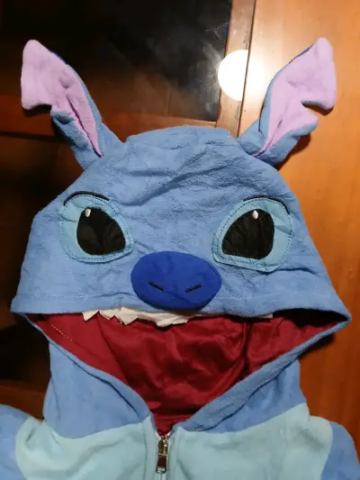 Pijama Stitch con Capucha talla 8 a 10 años - miniatura 1
