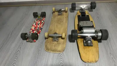 🛹🔥 Pack 3 Skateboards – 2 Normales + 1 Eléctrico - miniatura 2