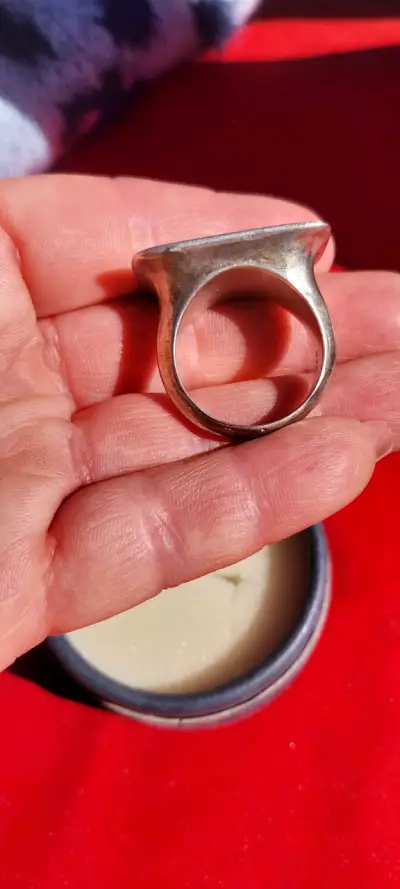 Anillo de plata 925 con diseño de búho - miniatura 1