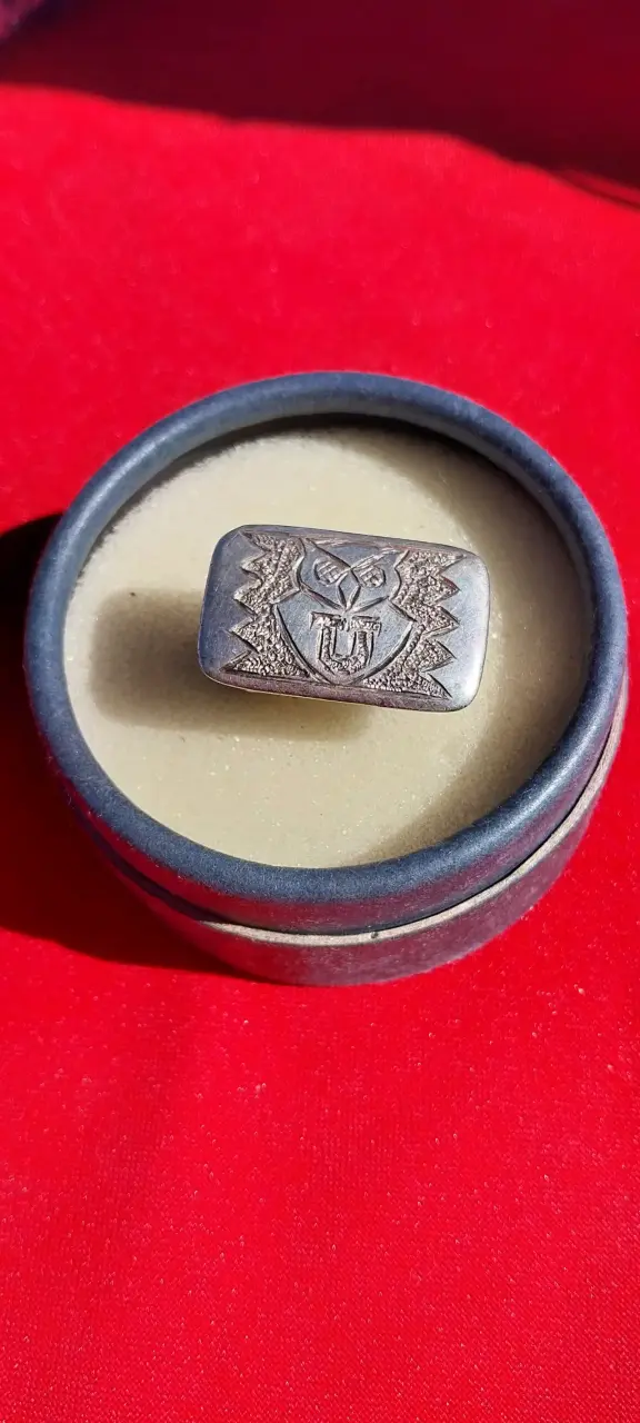 Anillo de plata 925 con diseño de búho - 4
