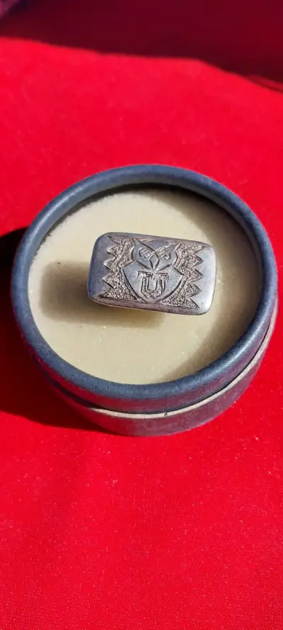 Anillo de plata 925 con diseño de búho - miniatura 4
