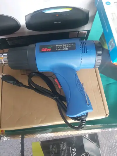 Pistola de calor GBos BOS-B20 2000W azul - miniatura 1