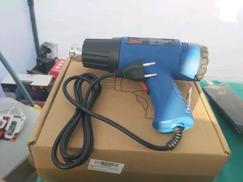 Pistola de calor GBos BOS-B20 2000W azul - 2