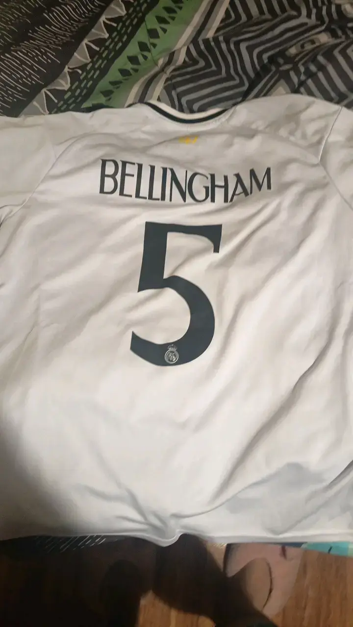 Camiseta Real Madrid Bellingham 5 Adidas - 2