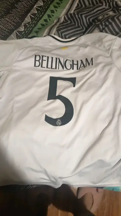 Camiseta Real Madrid Bellingham 5 Adidas - miniatura 2